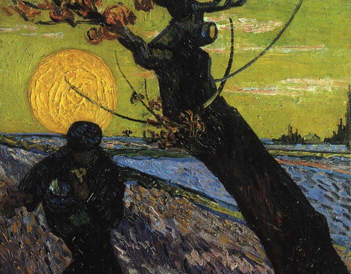 Vincent Van Gogh The Sower Sweden oil painting art